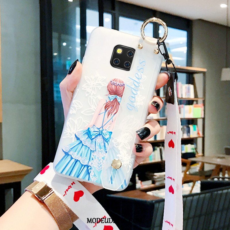 Huawei Mate 20 Pro Etui / Cover Kinesisk Stil Anti-fald Beskyttelse Kreativ Silikone