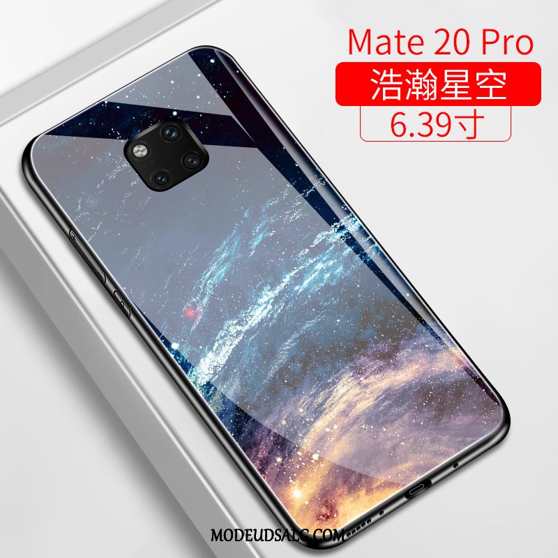 Huawei Mate 20 Pro Etui / Cover Trend Sort Glas Alt Inklusive Anti-fald