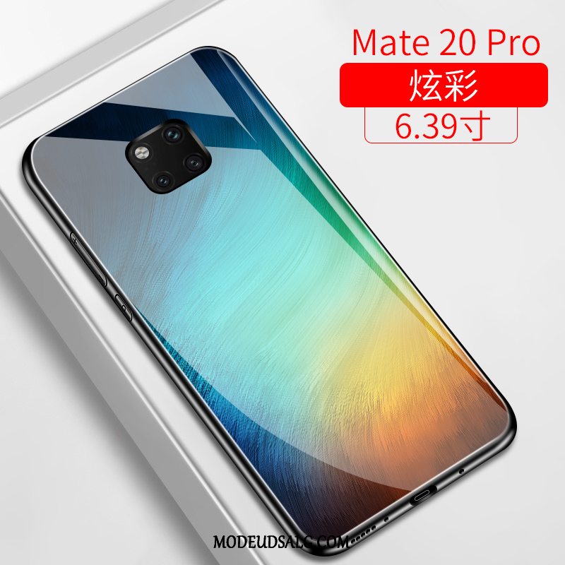 Huawei Mate 20 Pro Etui / Cover Trend Sort Glas Alt Inklusive Anti-fald