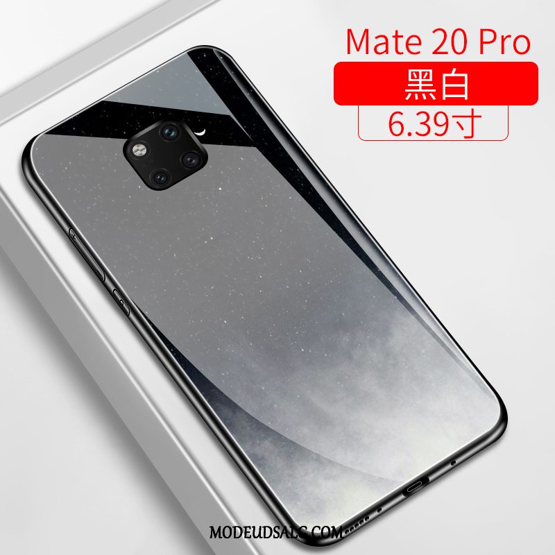 Huawei Mate 20 Pro Etui / Cover Trend Sort Glas Alt Inklusive Anti-fald