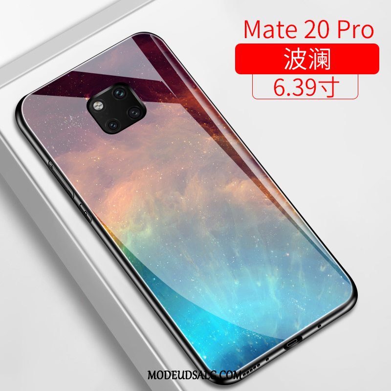 Huawei Mate 20 Pro Etui / Cover Trend Sort Glas Alt Inklusive Anti-fald