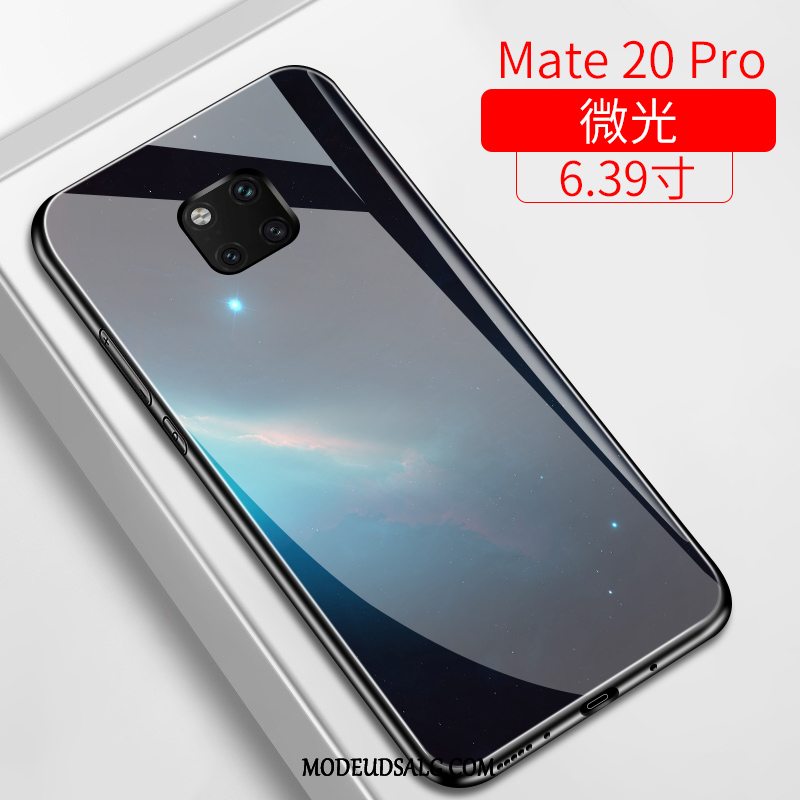 Huawei Mate 20 Pro Etui / Cover Trend Sort Glas Alt Inklusive Anti-fald