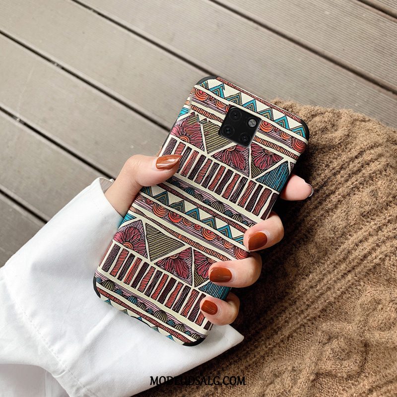 Huawei Mate 20 Pro Etui / Cover Trend Totem Rød