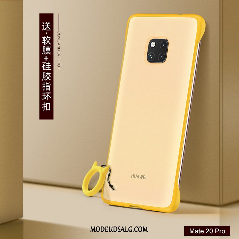 Huawei Mate 20 Pro Etui Nubuck Anti-fald Mode Tynd Ramme