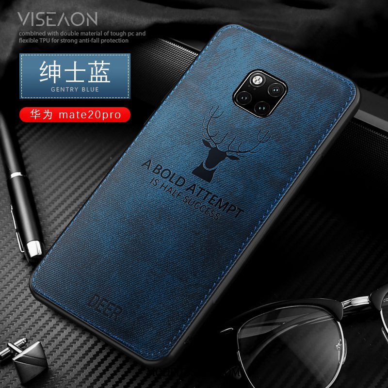 Huawei Mate 20 Pro Etui Trendy Silikone Klud Cover Beskyttelse