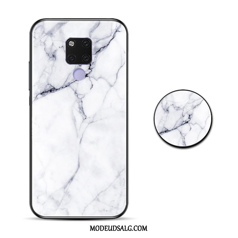 Huawei Mate 20 Rs Etui Glas Beskyttelse Cover Mønster Stor