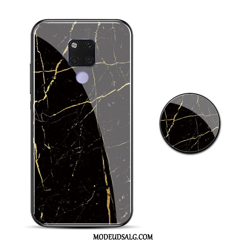 Huawei Mate 20 Rs Etui Glas Beskyttelse Cover Mønster Stor