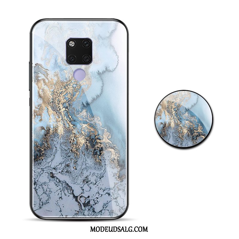 Huawei Mate 20 Rs Etui Glas Beskyttelse Cover Mønster Stor