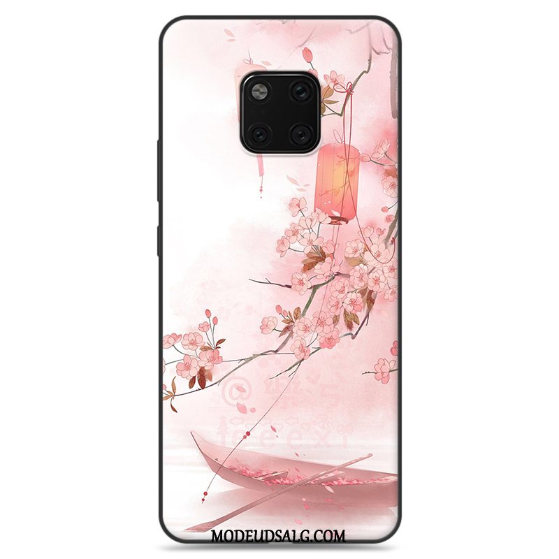 Huawei Mate 20 Rs Etui Nubuck Beskyttelse Kunst Kinesisk Stil Silikone