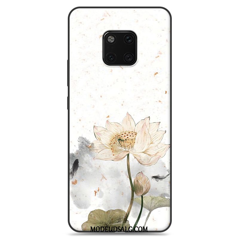 Huawei Mate 20 Rs Etui Nubuck Beskyttelse Kunst Kinesisk Stil Silikone