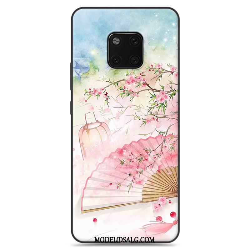 Huawei Mate 20 Rs Etui Nubuck Beskyttelse Kunst Kinesisk Stil Silikone