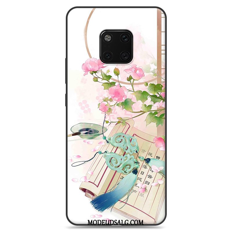 Huawei Mate 20 Rs Etui Nubuck Beskyttelse Kunst Kinesisk Stil Silikone