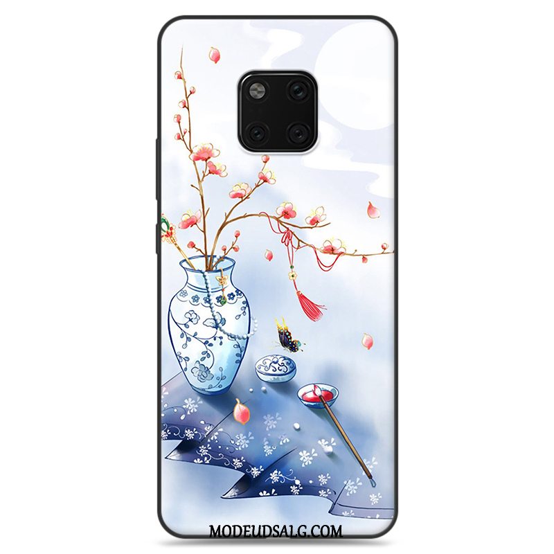 Huawei Mate 20 Rs Etui Nubuck Beskyttelse Kunst Kinesisk Stil Silikone