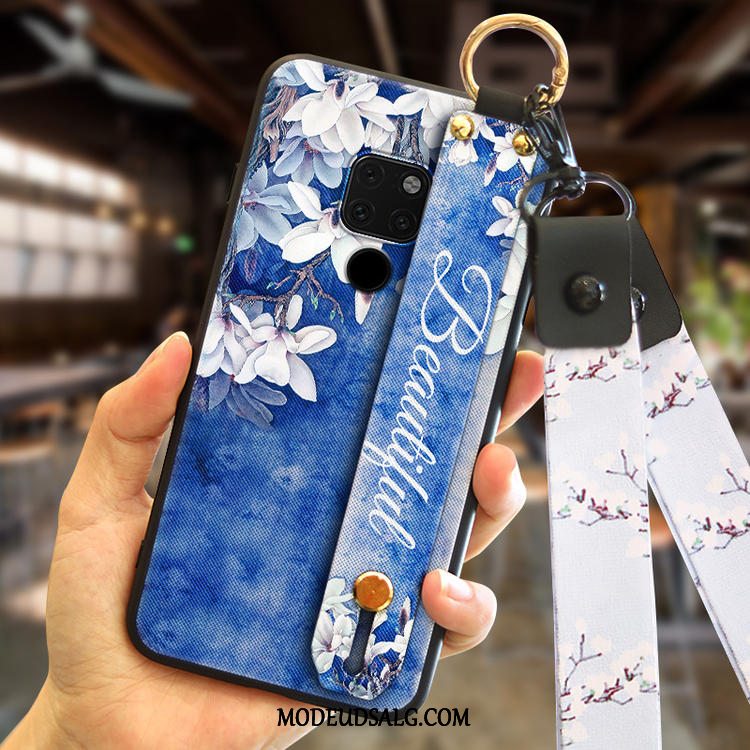 Huawei Mate 20 X (5g) Etui / Cover Anti-fald Silikone Mode Lyserød Af Personlighed