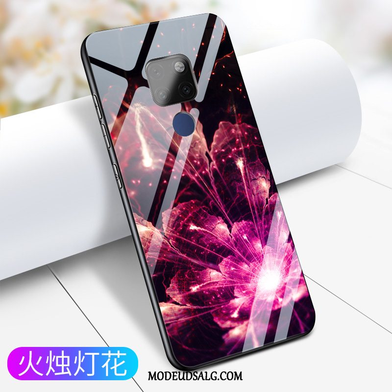 Huawei Mate 20 X Etui Alt Inklusive Cover Silikone Spejl Glas