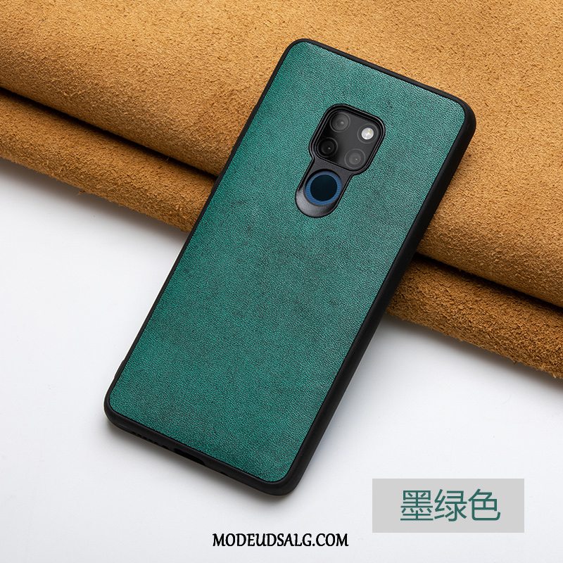 Huawei Mate 20 X Etui / Cover Blå Tilpas Af Personlighed Ægte Læder Kvalitet