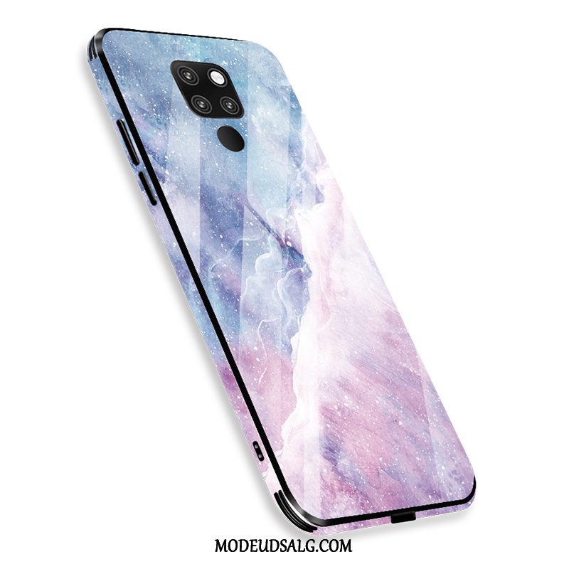 Huawei Mate 20 X Etui / Cover Trendy Lyserød Beskyttelse Silikone Hærdet Glas