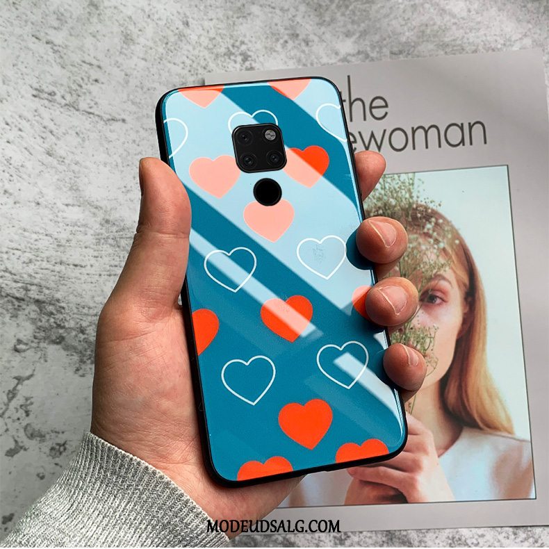 Huawei Mate 20 X Etui Vintage Lille Sektion Mode Glas Af Personlighed