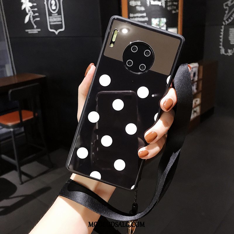 Huawei Mate 30 Etui / Cover Bølge Punkt Hængende Ornamenter Ny Simple Rød