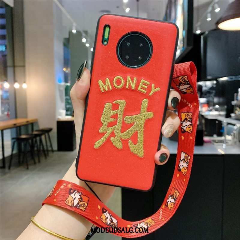 Huawei Mate 30 Etui / Cover Ny Net Red Kreativ Broderi Hængende Ornamenter