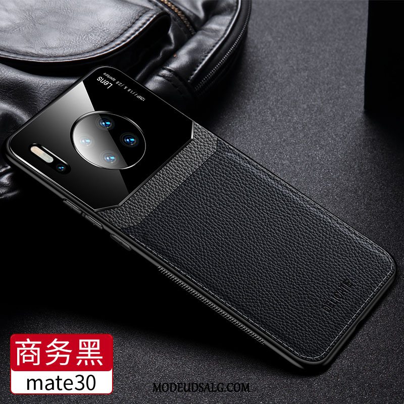 Huawei Mate 30 Etui Cover Sort Blød Anti-fald Kreativ