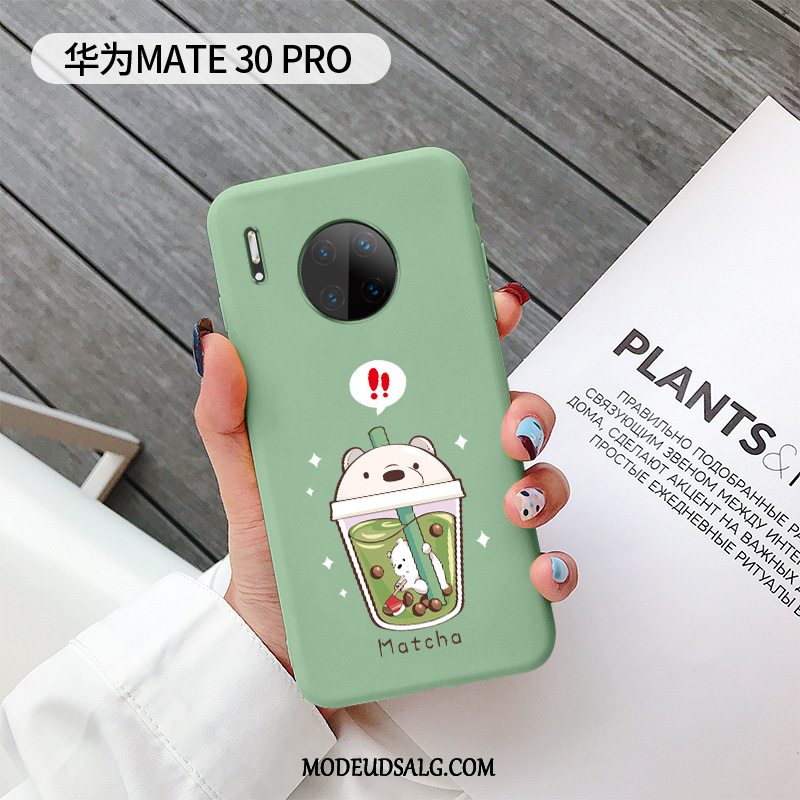 Huawei Mate 30 Pro Etui Alt Inklusive Nubuck Kreativ Blød Beskyttelse