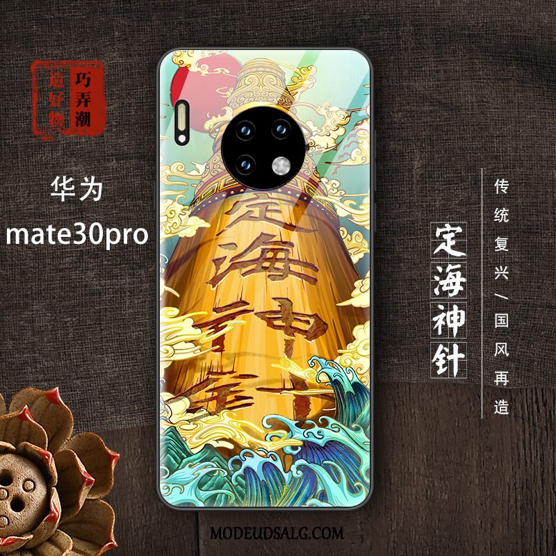 Huawei Mate 30 Pro Etui Beskyttelse Tynd Skridsikre Blå Trendy