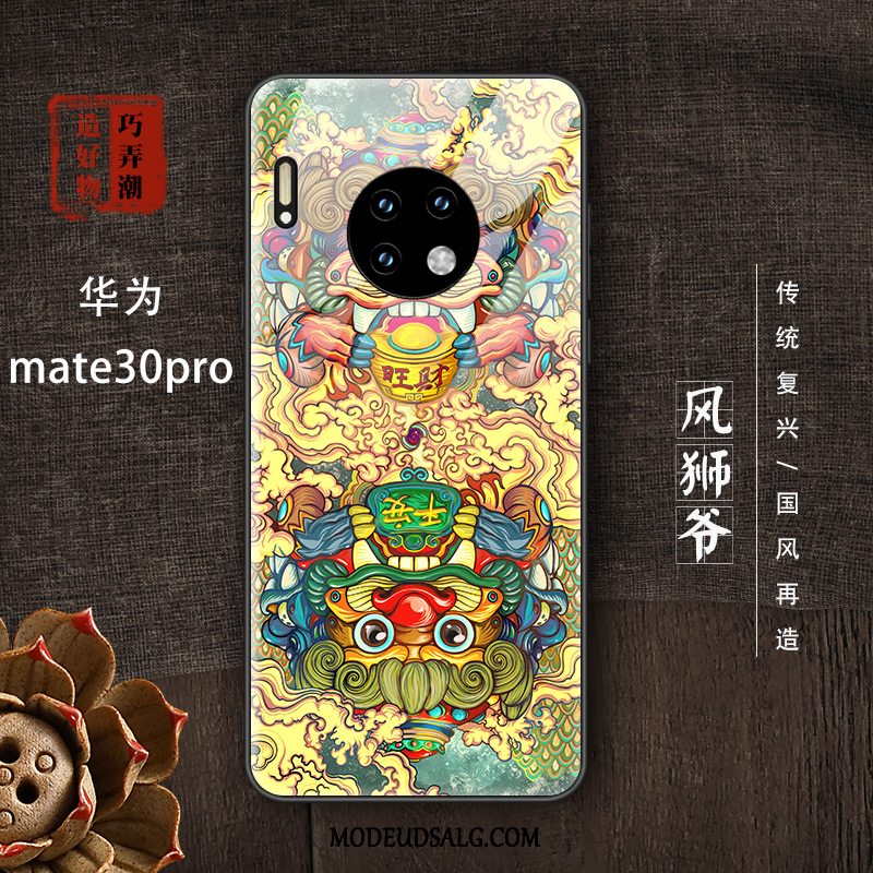 Huawei Mate 30 Pro Etui Beskyttelse Tynd Skridsikre Blå Trendy