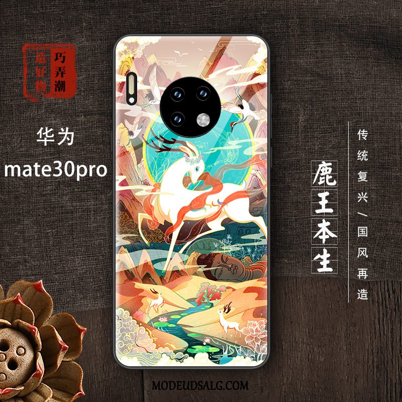 Huawei Mate 30 Pro Etui Beskyttelse Tynd Skridsikre Blå Trendy