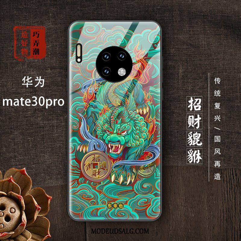 Huawei Mate 30 Pro Etui Beskyttelse Tynd Skridsikre Blå Trendy