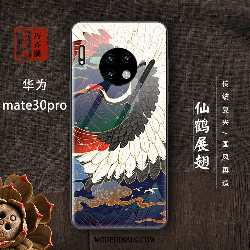 Huawei Mate 30 Pro Etui Beskyttelse Tynd Skridsikre Blå Trendy