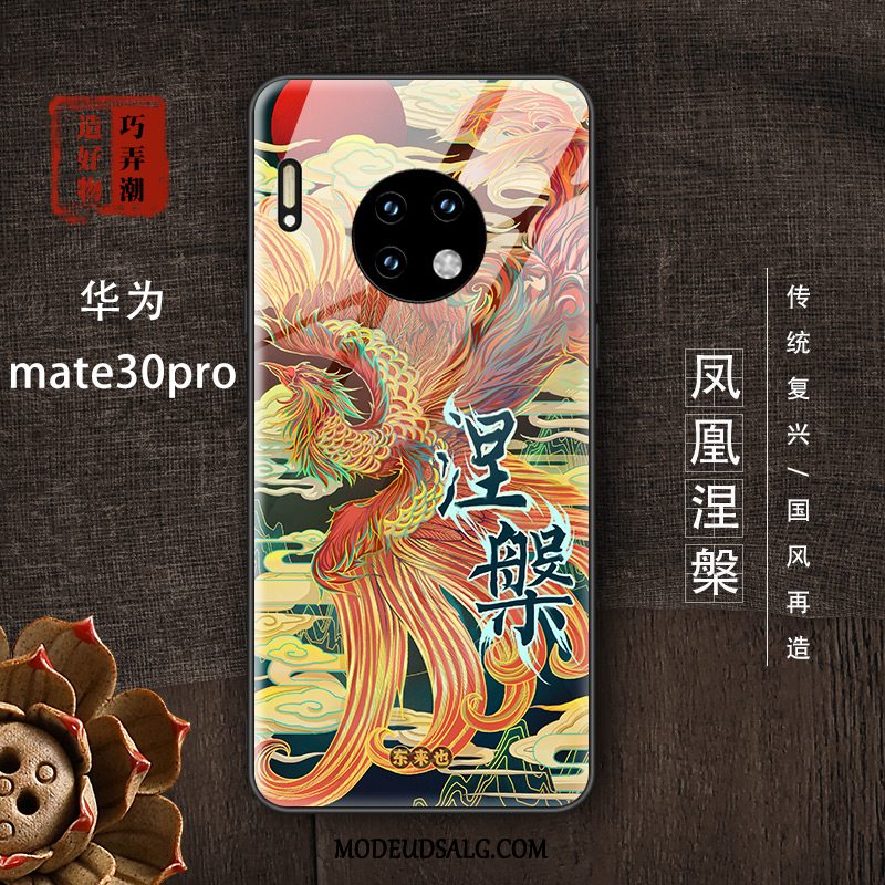 Huawei Mate 30 Pro Etui Beskyttelse Tynd Skridsikre Blå Trendy