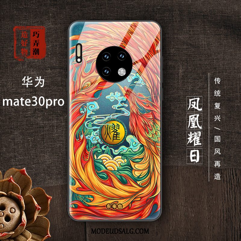 Huawei Mate 30 Pro Etui Beskyttelse Tynd Skridsikre Blå Trendy