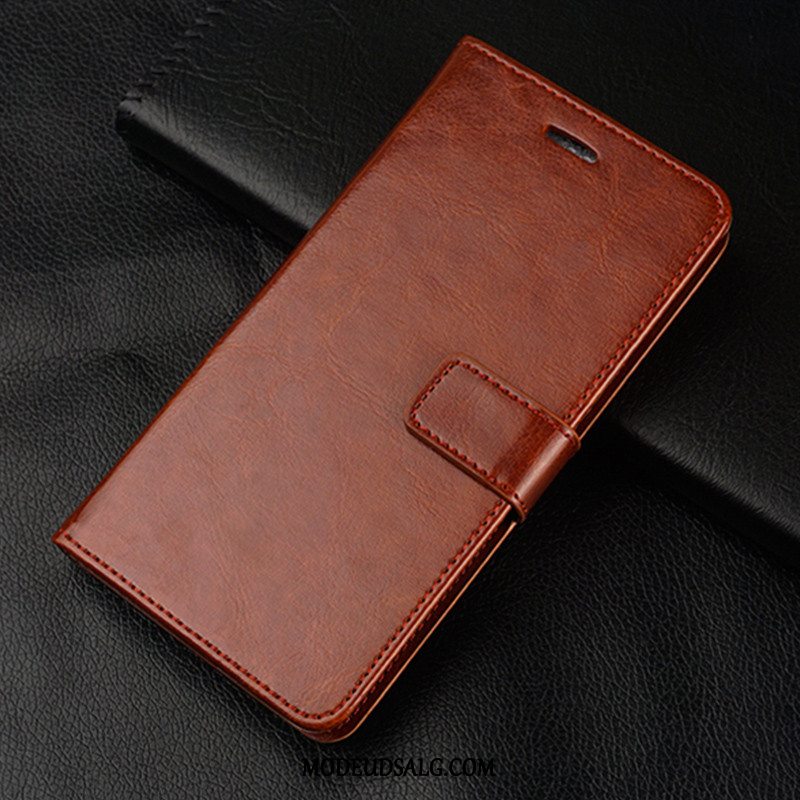 Huawei Mate 30 Pro Etui / Cover Hvid Business Anti-fald Lædertaske Folio