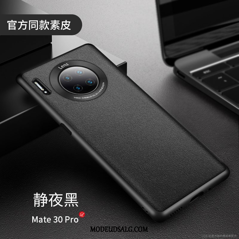 Huawei Mate 30 Pro Etui / Cover Silikone Anti-fald Læder Alt Inklusive High End