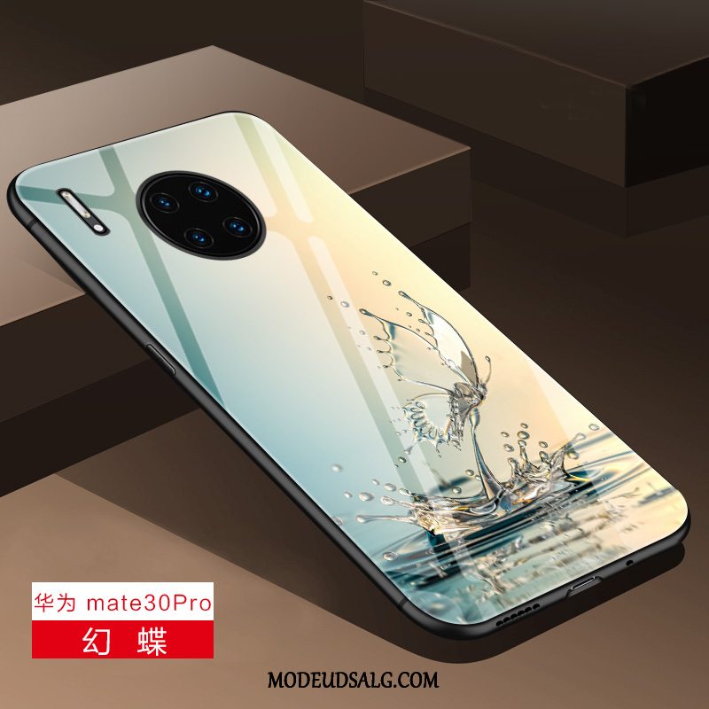 Huawei Mate 30 Pro Etui Glas Kreativ Anti-fald Cover Silikone