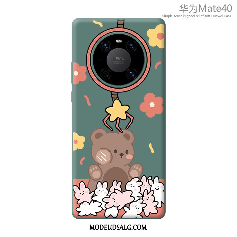 Huawei Mate 40 Etui Alt Inklusive Cover Cartoon Kreativ Ny