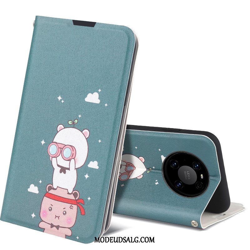 Huawei Mate 40 Etui Support Smuk Cartoon Ny Clamshell