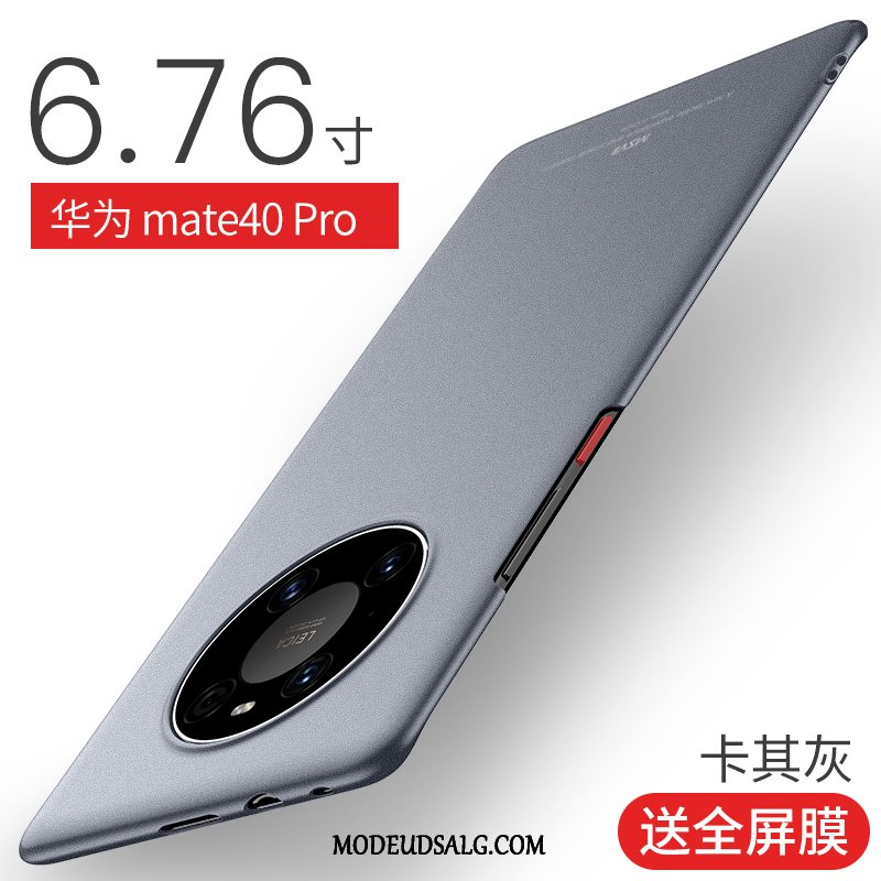 Huawei Mate 40 Pro Etui / Cover Beskyttelse Anti-fald Hård Nubuck Trendy