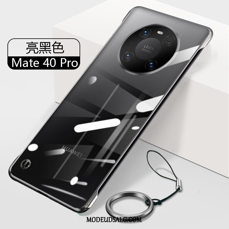 Huawei Mate 40 Pro Etui Gul Beskyttelse Ramme Gennemsigtig Cover