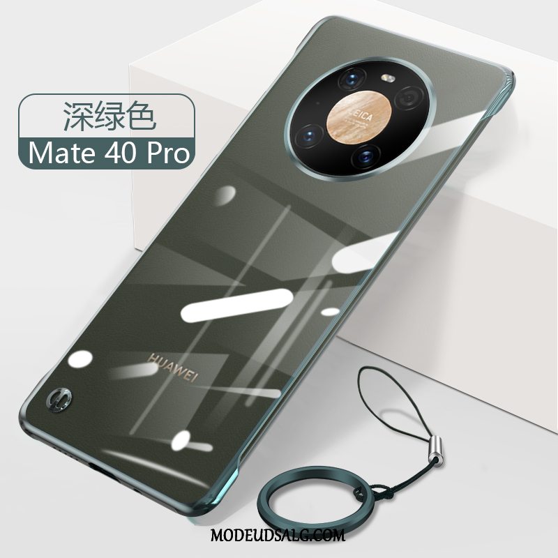 Huawei Mate 40 Pro Etui Gul Beskyttelse Ramme Gennemsigtig Cover