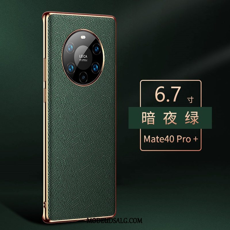 Huawei Mate 40 Pro+ Etui Lilla High End Luksus Cover Beskyttelse