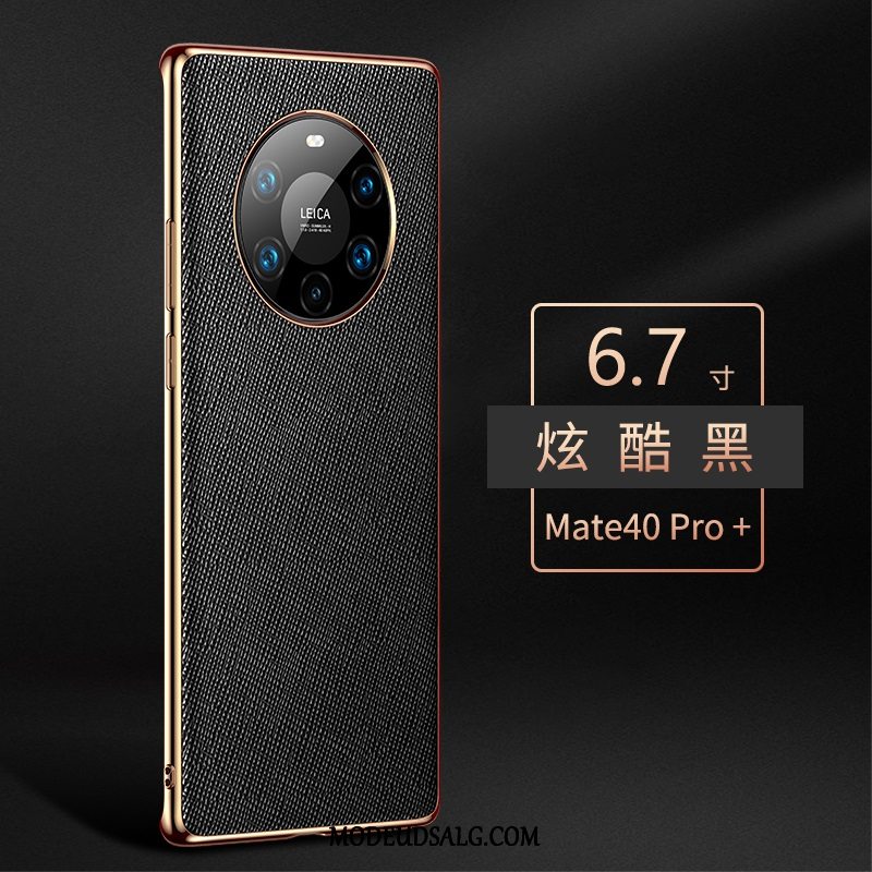 Huawei Mate 40 Pro+ Etui Lilla High End Luksus Cover Beskyttelse