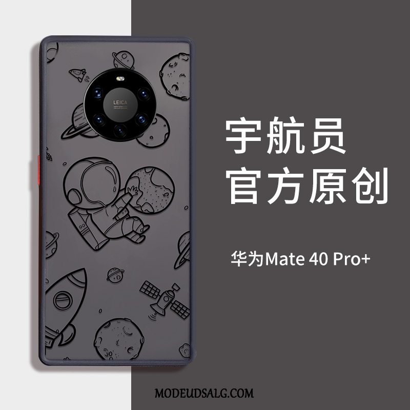 Huawei Mate 40 Pro+ Etui Simple Beskyttelse Cover Grøn Net Red