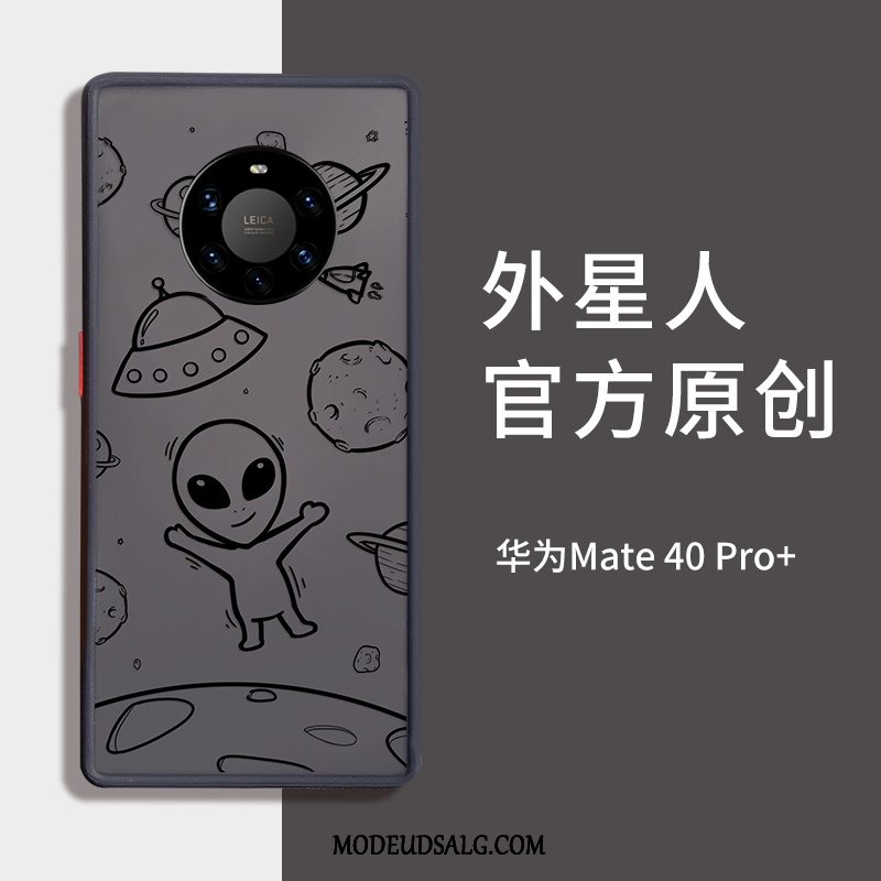 Huawei Mate 40 Pro+ Etui Simple Beskyttelse Cover Grøn Net Red