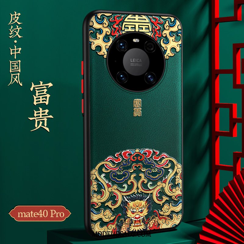 Huawei Mate 40 Pro Etui Trend Beskyttelse Alt Inklusive Ny Kinesisk Stil