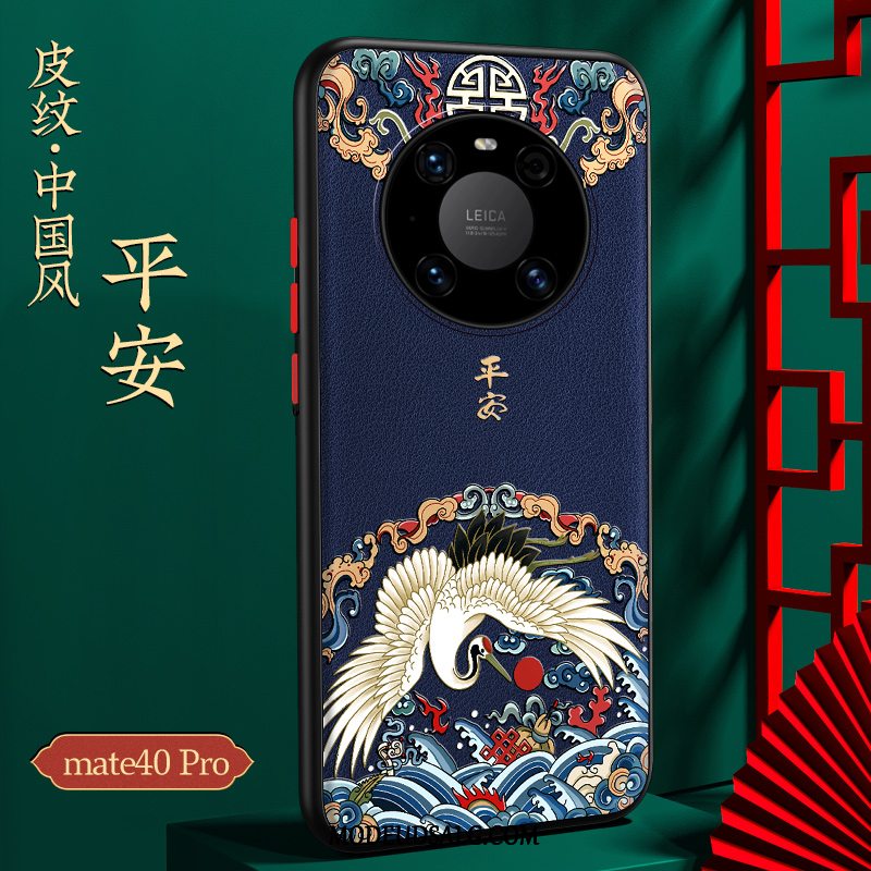 Huawei Mate 40 Pro Etui Trend Beskyttelse Alt Inklusive Ny Kinesisk Stil