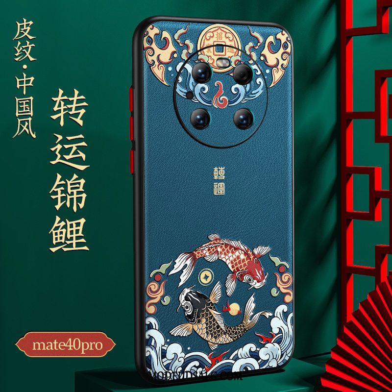 Huawei Mate 40 Pro Etui Trend Beskyttelse Alt Inklusive Ny Kinesisk Stil