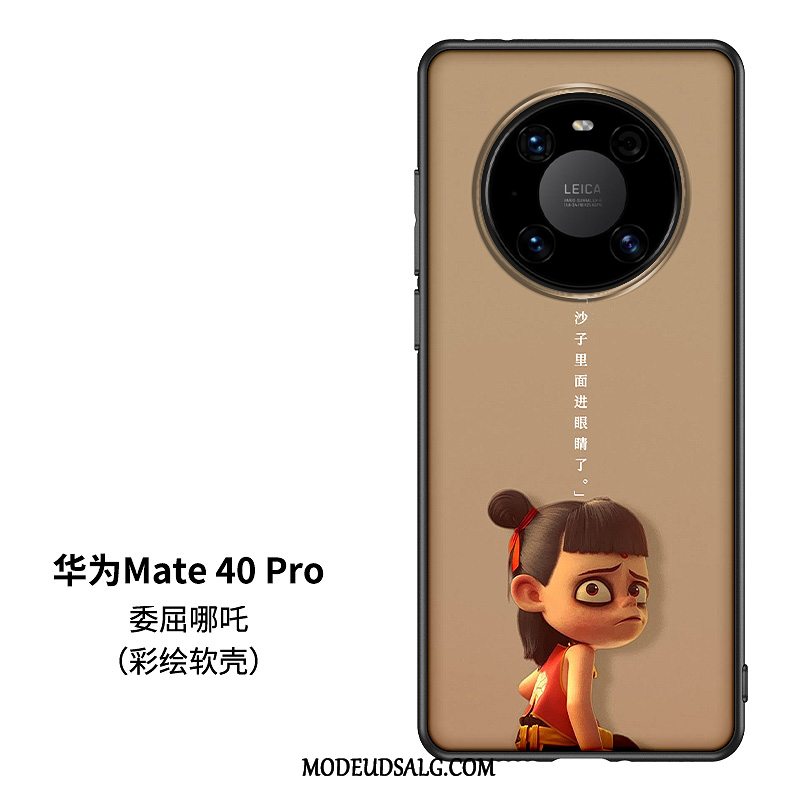 Huawei Mate 40 Pro Etui Trend Kinesisk Stil Cartoon Elskeren Kreativ