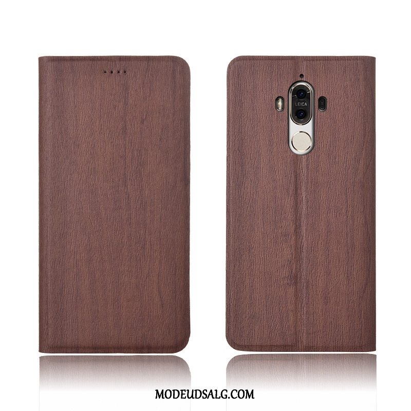 Huawei Mate 9 Etui Anti-fald Tree Ny Clamshell Lædertaske